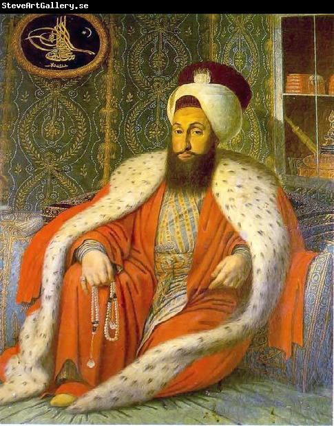 unknow artist Sultan Selim III in Audience